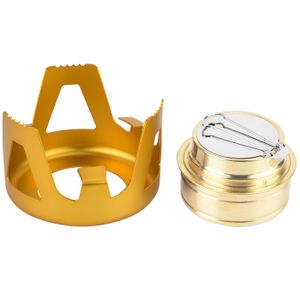 Fdit réchaud de camping Mini réchaud à alcool pour camping randonnée réchaud en acier inoxydable Fdit réchaud de camping Mini réchaud à alcool pour camping randonnée réchaud en acier inoxydable