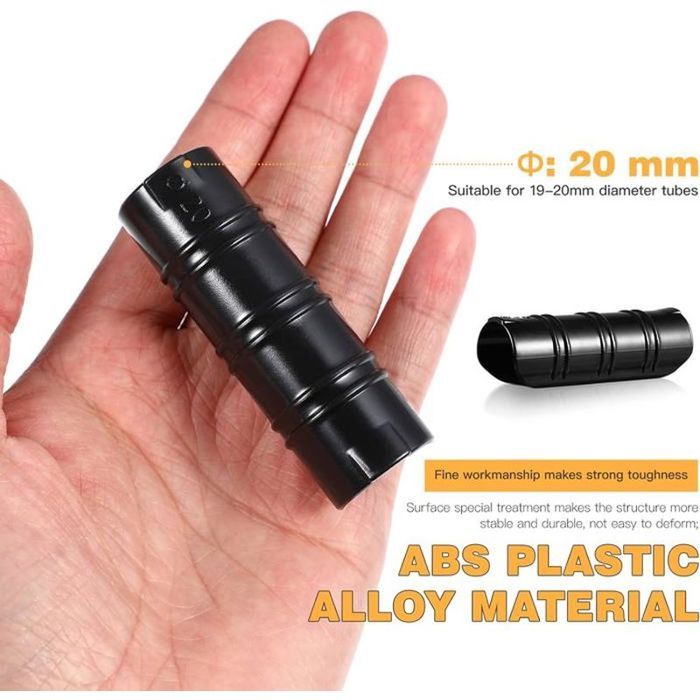 Sollbry 30 PCS Jardin Bâtiments Tube Clip, Clips en Plastique pour