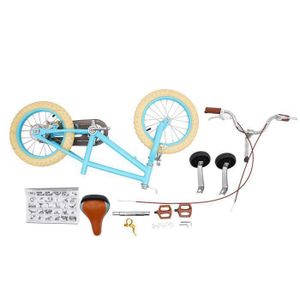 Vélo enfant 14 pouces bleu Cdiscount