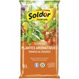 ALGOFLASH - Terreau Plantes Aromatiques, Tomates et Légumes en pot 6 L-0