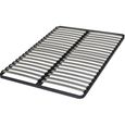 Sommier a lattes avec pieds 140 x 190
