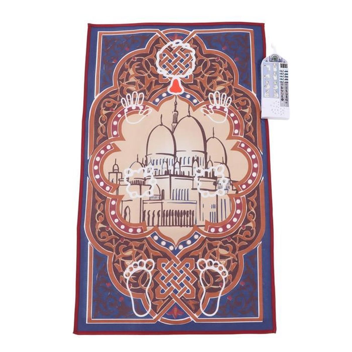 Ramadan24 Coffret cadeau tapis de prière et perles de prière islamiques - Cadeaux sacrés pour musulmans, tasbih, Sajjjad coran (violet Ramadan24 Coffret cadeau tapis de prière et perles de prière islamiques - Cadeaux sacrés pour musulmans, tasbih, Sajjjad coran (violet