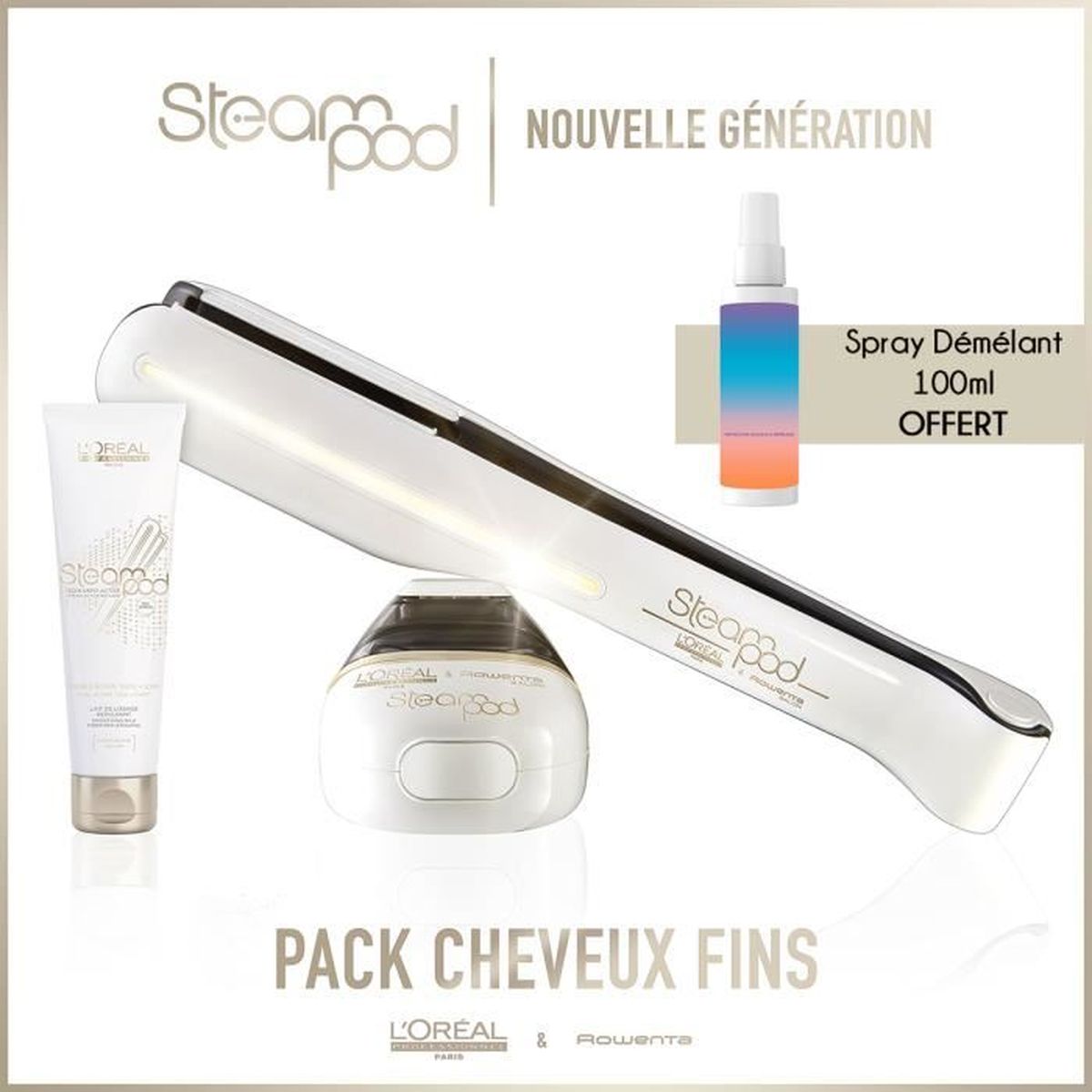 lait de lissage repulpant steampod