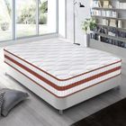 YIDATONG Matelas 90x190 cm, Épaisseur 25 cm, Confort luxe et ultra, Hybride -Ressorts Ensachés +Mousse mémoire de Forme -Soutien Mi-Ferme