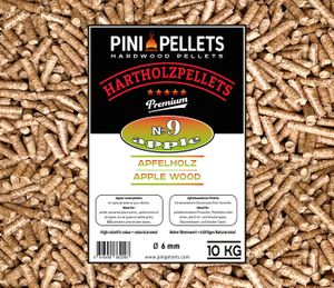 GRANULES ET PELLETS (COMBUSTIBLE) Granulés de bois dur pomme 10 kg PINI pellets pour