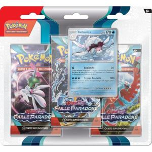 CARTE A COLLECTIONNER Cartes Pokémon EV04 - Pack 3 Boosters - ASMODEE - 