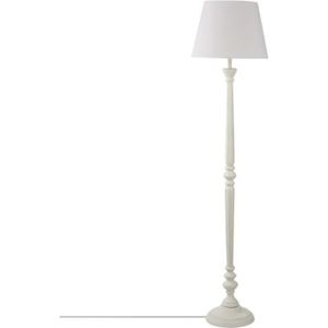 LAMPADAIRE Lampadaire droit - E27 - 40 W - H. 153 cm - Blanc