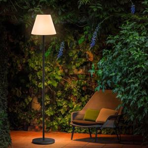 LAMPE DE JARDIN  Lampadaire Solaire Exterieur Jardin Sur Pied Intér