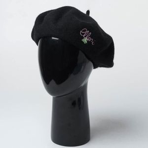 Unisexe noir rouge français béret chapeau mime cap accessoires costume robe fantaisie français