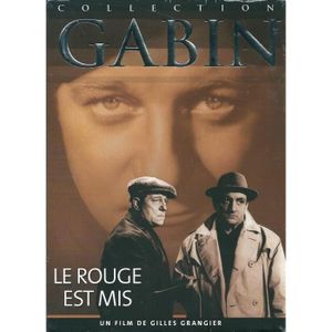 DVD FILM Collection Gabin: Le Rouge est mis - DVD