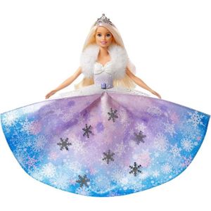 POUPÉE Poupée princesse Flocons Barbie Dreamtopia - Barbi
