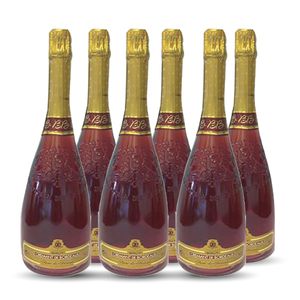 VIN ROSE 6 bouteilles - Vin rose - Effervescent - Crémant d