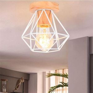 Lampe à LED suspendue argentée en cristal MAGAT | Leroy Merlin
