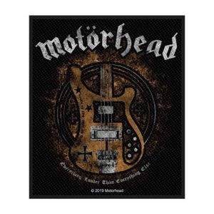 BADGES - PIN'S Motorhead Patch Lemmy's Bass 8 x 10 cm