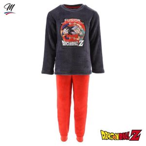 PYJAMA DRAGON BALL Z - Ensemble de Pyjama Polaire Garçon 