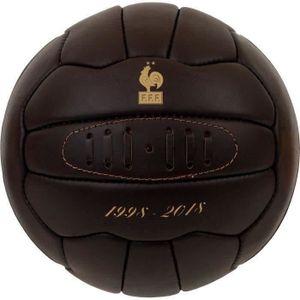 BALLON DE FOOTBALL Ballon football FFF Vintage T5