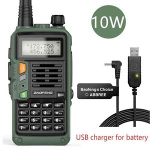 TALKIE-WALKIE CGDJ10157-Baofeng walkie talkie UV S9 Plus 10W. ém