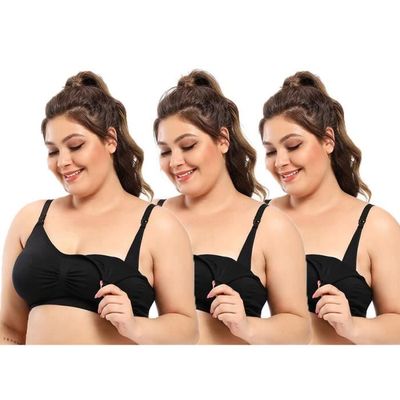 Soutien-gorge De Maternité Et D'allaitement Sans Complexe - Sans Armatures, Clips D'allaitement Faciles, 100% Confort