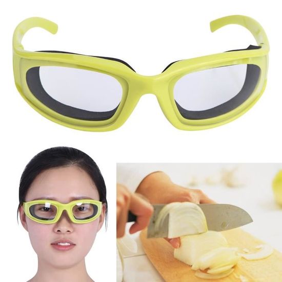 Lunettes De Protection Pour Couper Oignons - Anti-larmes, Anti-éclaboussures, Design Confortable En éponge, Vert