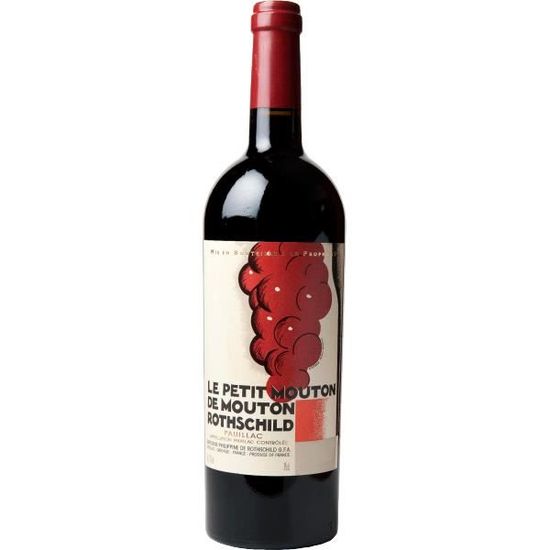 Bouteille De Vin Château Mouton Rothschild 2011 - Appellation Pauillac, Bordeaux - Millésime 2011 - 750ml, 12.5% Vol