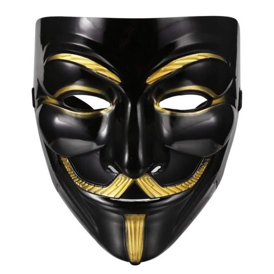 T-shirt Longues Manches 'Piraterie Anonyme' - Masque Guy Fawkes V Pour Vendetta - Neuf