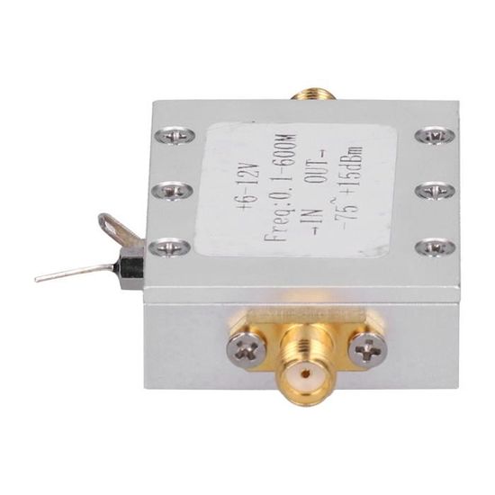Détecteur Logarithmique RF AD8317 1MHz-10GHz – Compteur De Puissance, Impédance 50 Ohms, Pour émetteurs, Amplis