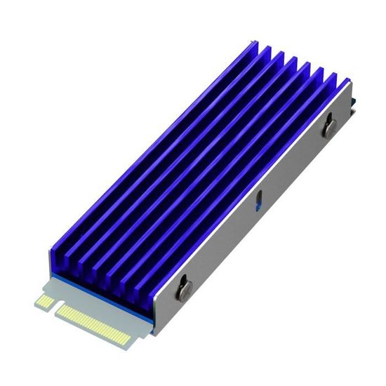 GLOTRENDS Dissipateur thermique M.2 pour PS5/Installation de bureau, adapté  à la puce M.2 PCIe NVMe SSD à deux côtés. - Cdiscount Informatique