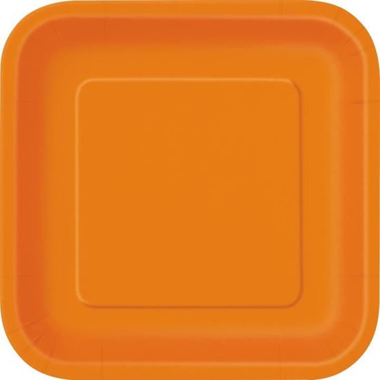 Assiettes En Carton Blanches écologiques - 23 Cm - Paquet De 16 - 100% Sans Plastique - Pour Fêtes, Mariages, Anniversaires