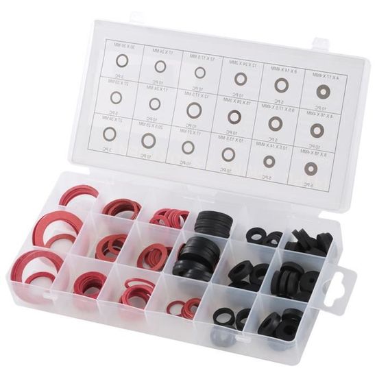 Joints Dowty / Rondelles Auto-centreuses Nitrile - Kit Tailles 1/8" à 2" BSP