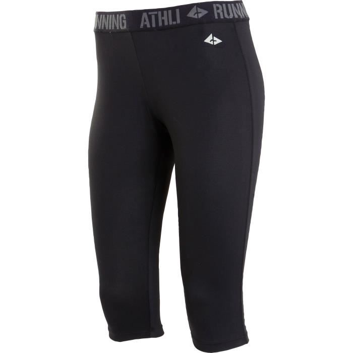 ATHLI-TECH Corsaire de running Abelia - Homme - Noir