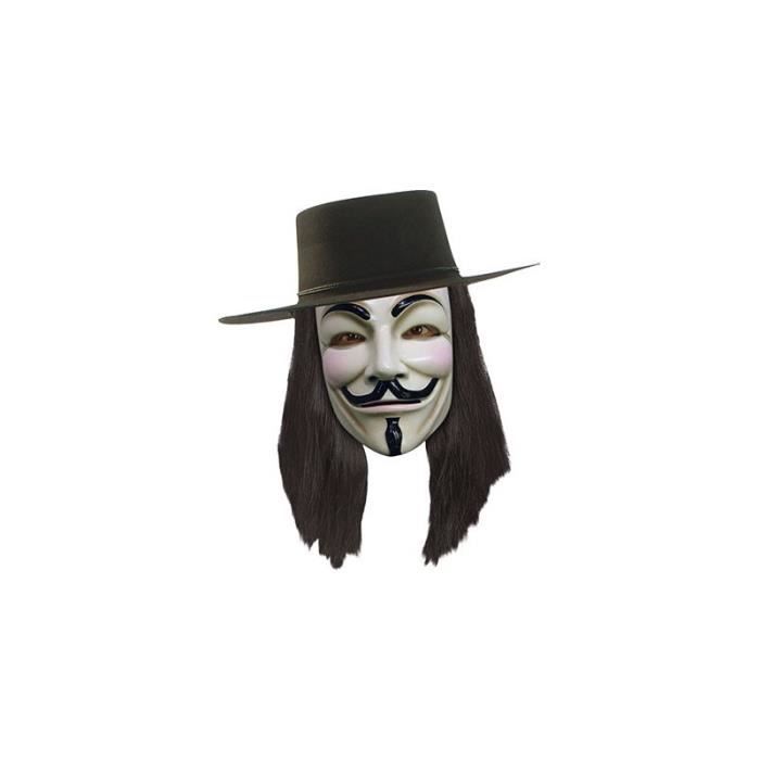 Perruque V pour Vendetta / Anonymous