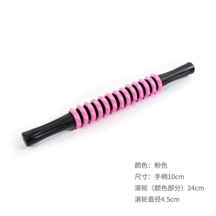 DAMILY® Bâton de massage Bâton de massage fitness Bâton de massage à rouleaux