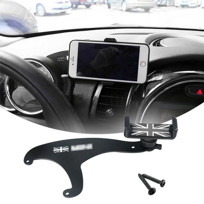 Support intelligent de bâti de voiture de téléphone portable de style Union Jack pour Mini Cooper F54 F55 F56