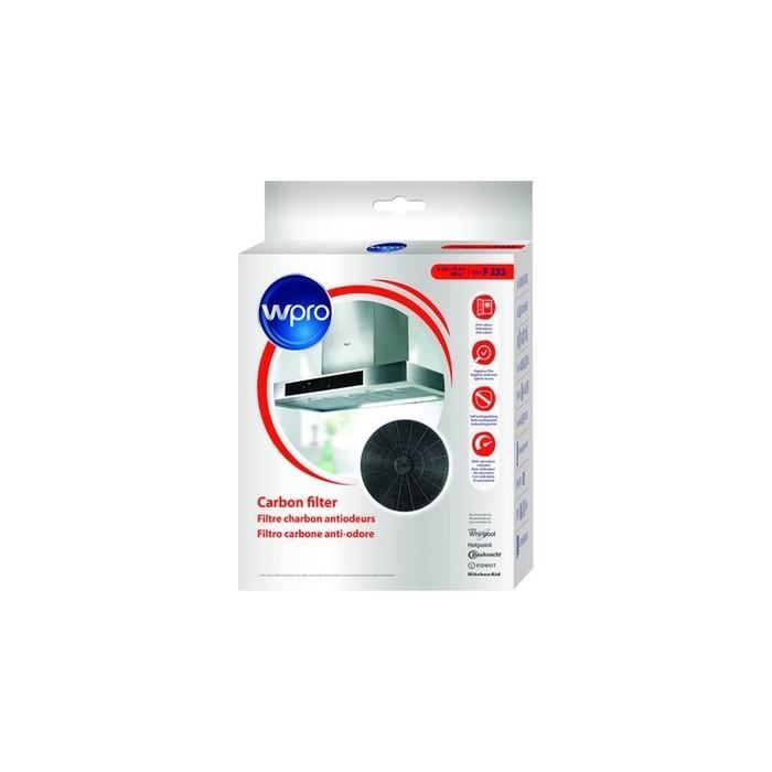 FILTRE DE HOTTE ANTI ODEUR WPRO