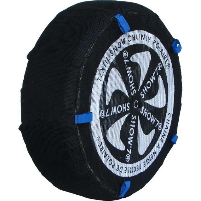 Chaussette chaine neige textile pneu 255-45R20 haute résistance
