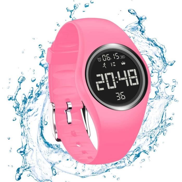 BRACELET D'ACTIVITE Podomètre Bracelet Tracker d'activité Pas de Bluetooth Pas d’Applis Compteur de Pas Compteur d128