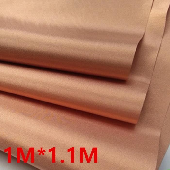 5M-3M-1M * 1.1M rouleau RFID blindage tissu doux conducteur mise à la terre EMF RF RFID blindage tissu pour la - Type 1Mx1.1M #C