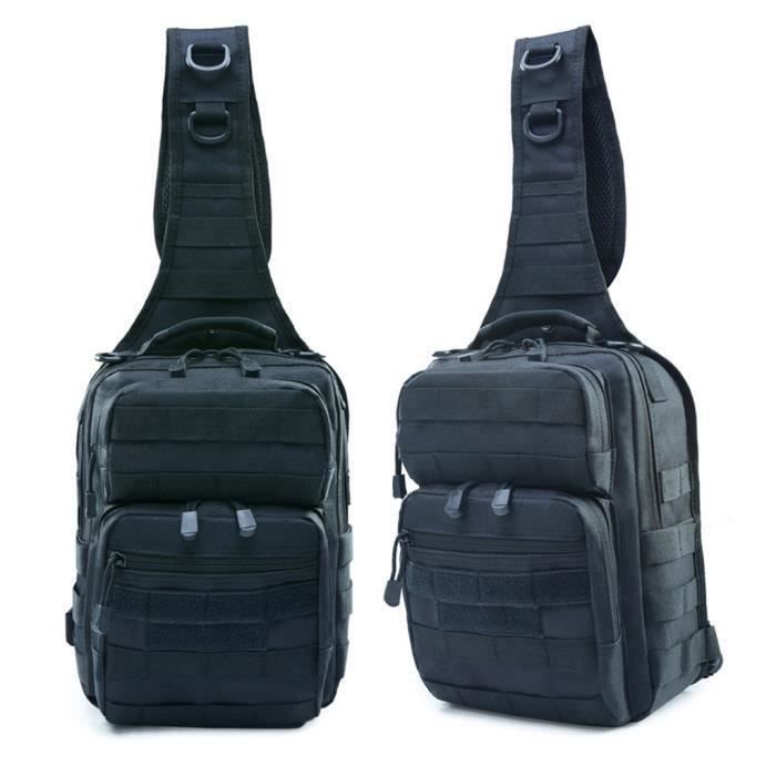 Matériel d'escalade Tactique Molle Pouch Ceinture Waist Pack Sac militaire taille Fanny Pocket PackWAZ81123118BK_cot69478613