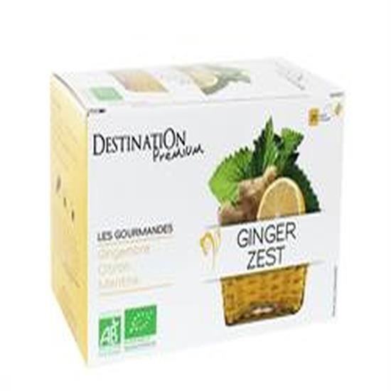 Destination Org Infusion Ginger Zest 20 Sachets