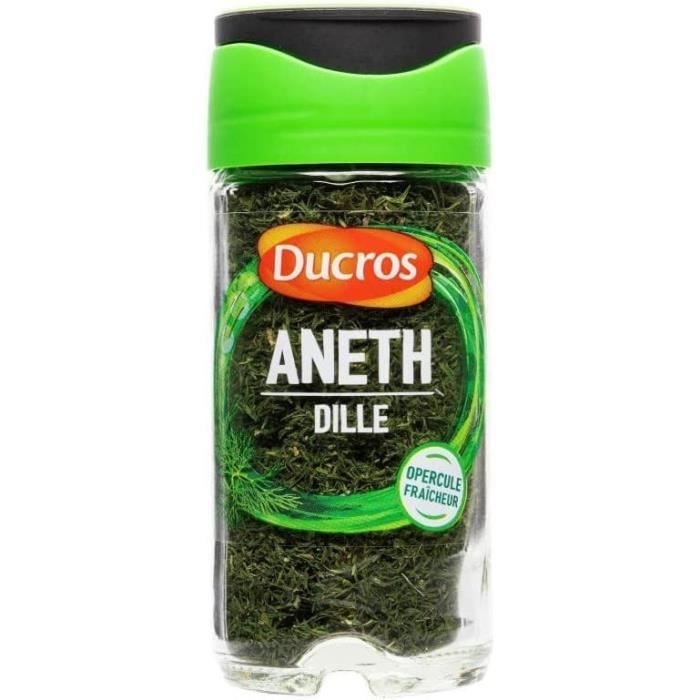 LOT DE 8 - DUCROS - Aneth - pot de 10 g
