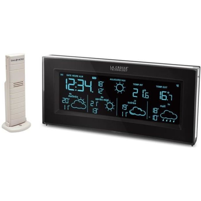La Crosse Technology WD2950 Station STAR METEO J+4 avec écran coloré