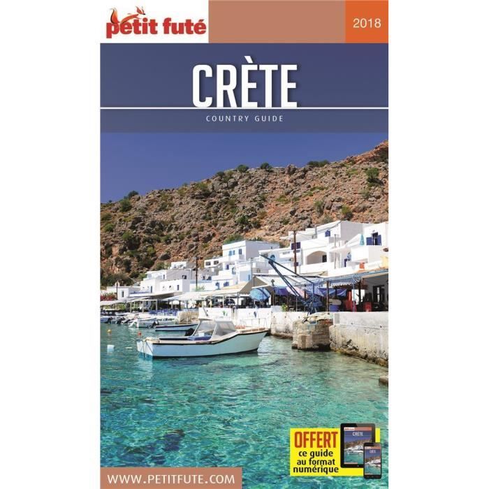 Livre - GUIDE PETIT FUTE COUNTRY GUIDE Crète (édition 2018)