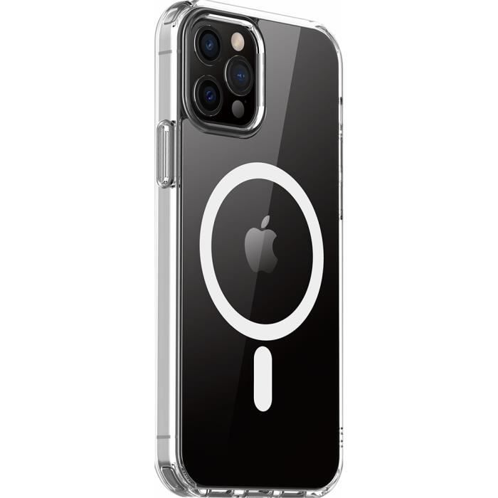 Coque Compatible MagSafe Lite Mag Transparente pour iPhone 13 Pro Puro