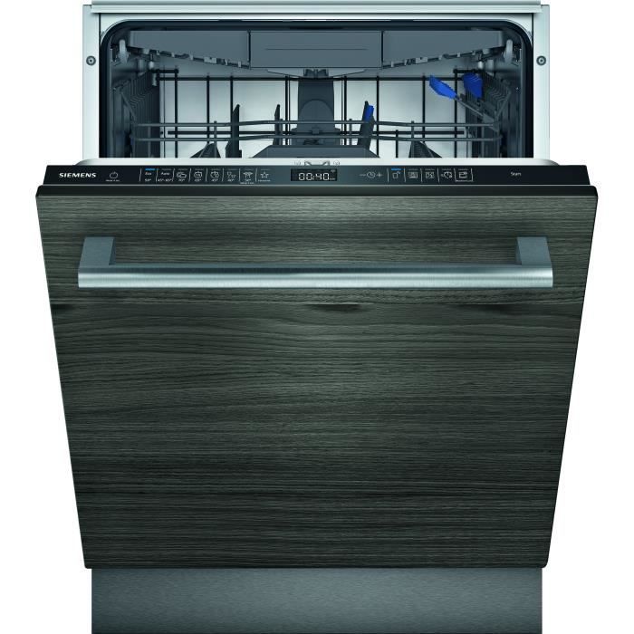 Lave-vaisselle tout intégrable SIEMENS SN65EX68CE iQ500 - 14 couverts - Induction - L60cm - Home Connect - 39 dB