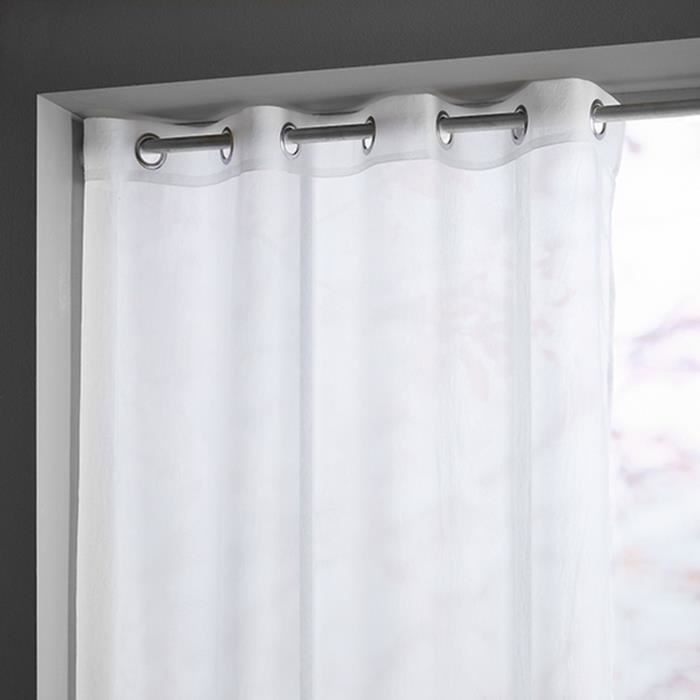 Voilage Harmony - 135 x 240 cm - Blanc