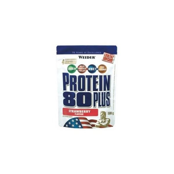 WEIDER Sachet de Protein 80+ Fruits Rouges 500g
