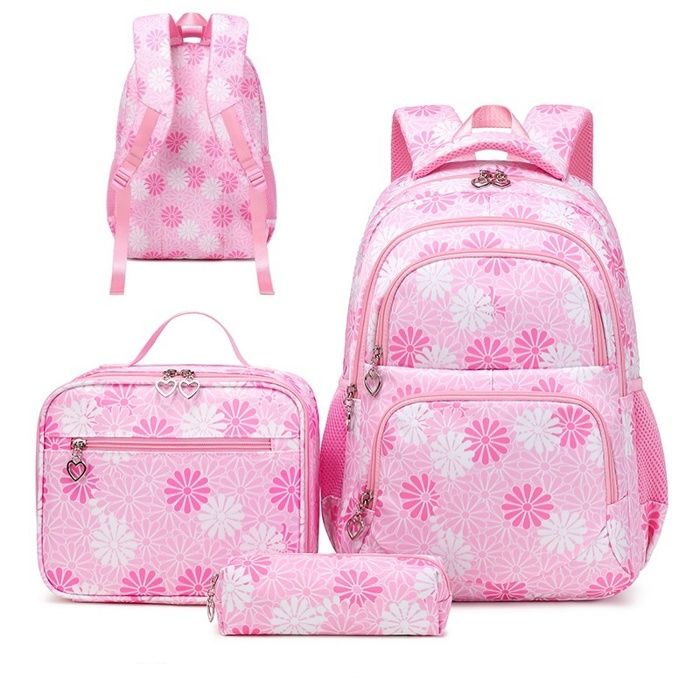 Sac à Dos Enfant Imperméable - Grand Modèle 45x31x19 Cm Avec Poches Multiples, Pour école Et Sorties