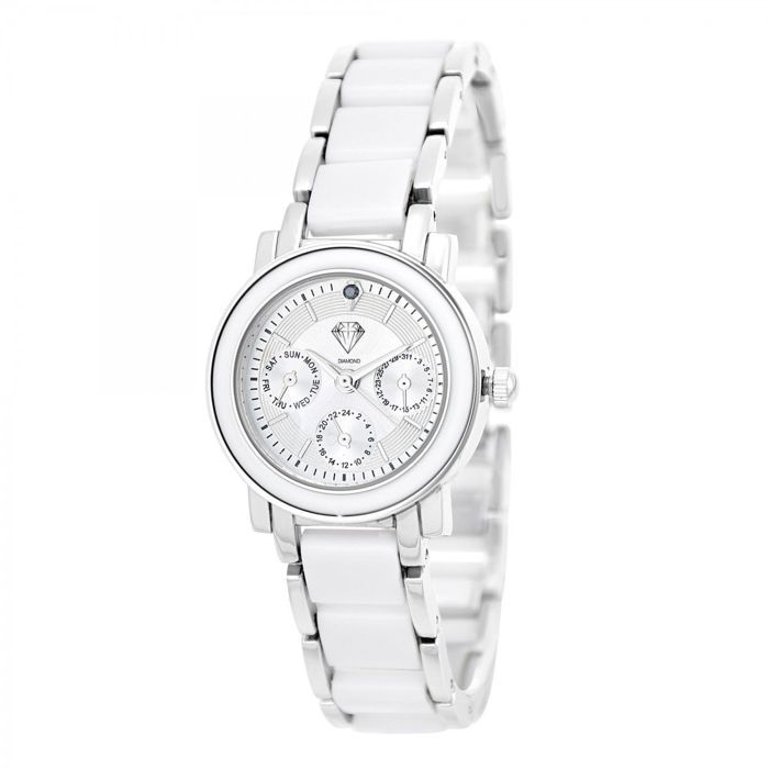 Montre Lila SC Crystal ornée dun véritable diamant noir