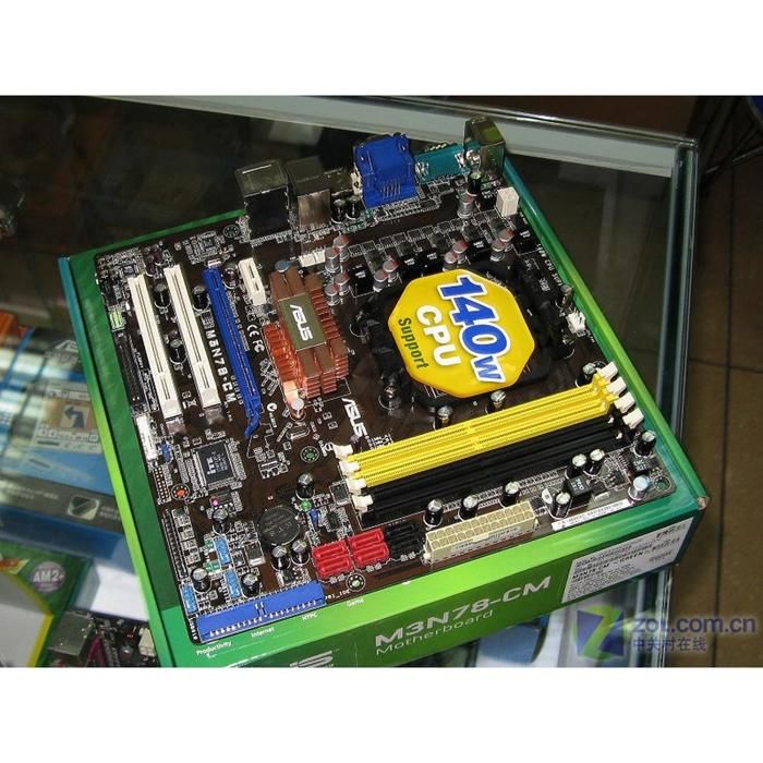 Carte mère ASUS M3N78-CM Processeur intégré Socket AM2+ DDR2 8GB Micro ATX - Asus