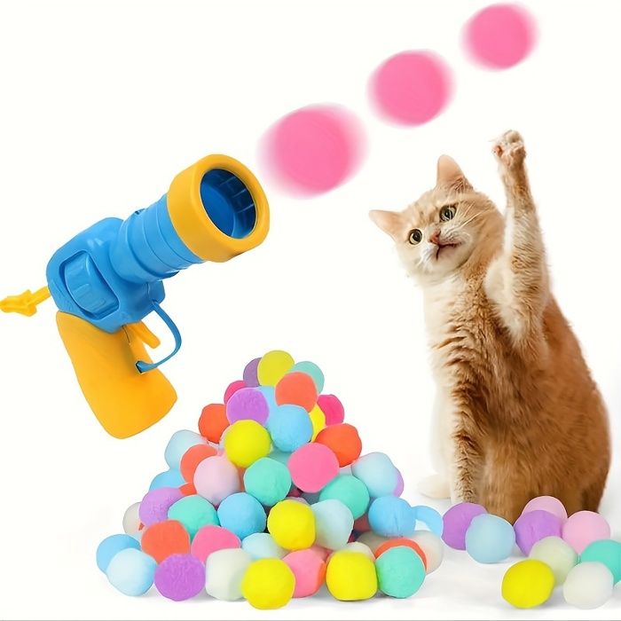 Meilleurs prix pour Lot de 20 balles interactives pour chat et chien, balle silencieuse pour jeu et entraînement, matériau en peluche, sans batterie